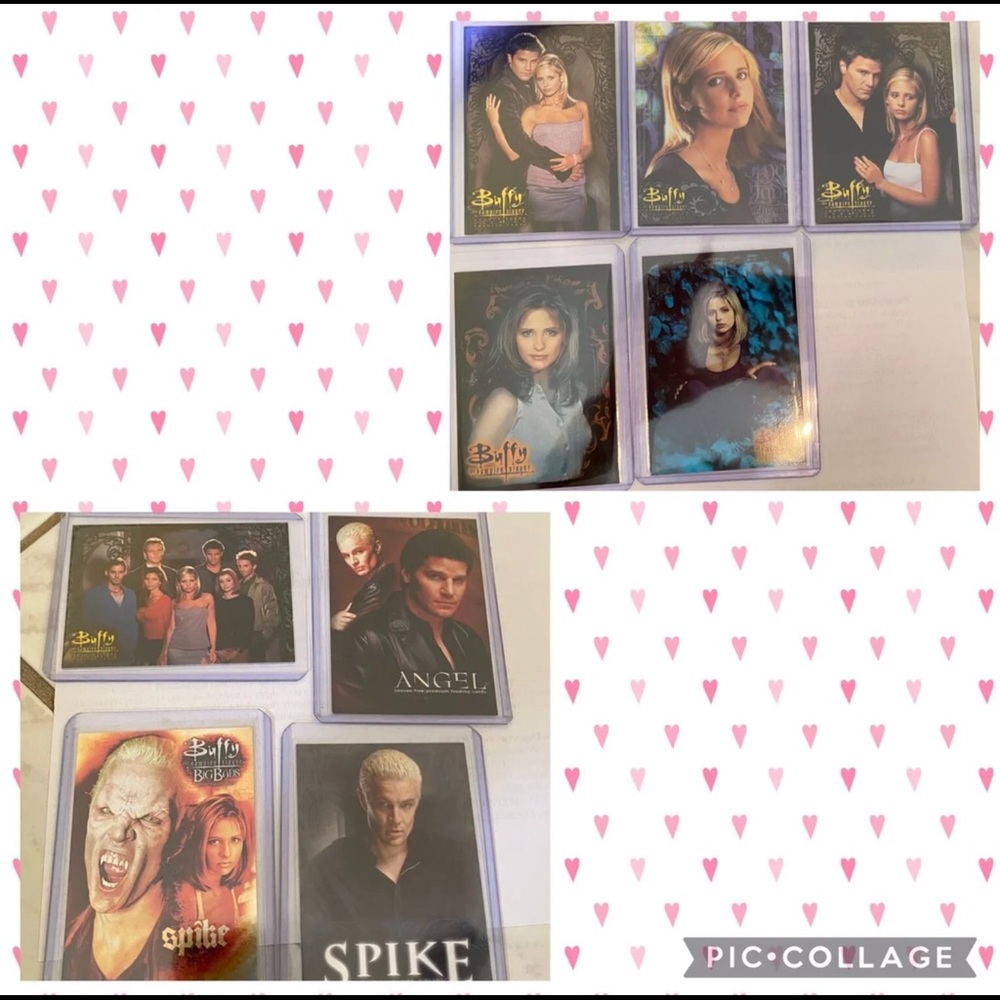 Buffy The Vampire Slayer assorted promo cards 9 different cards 🧛‍♂️